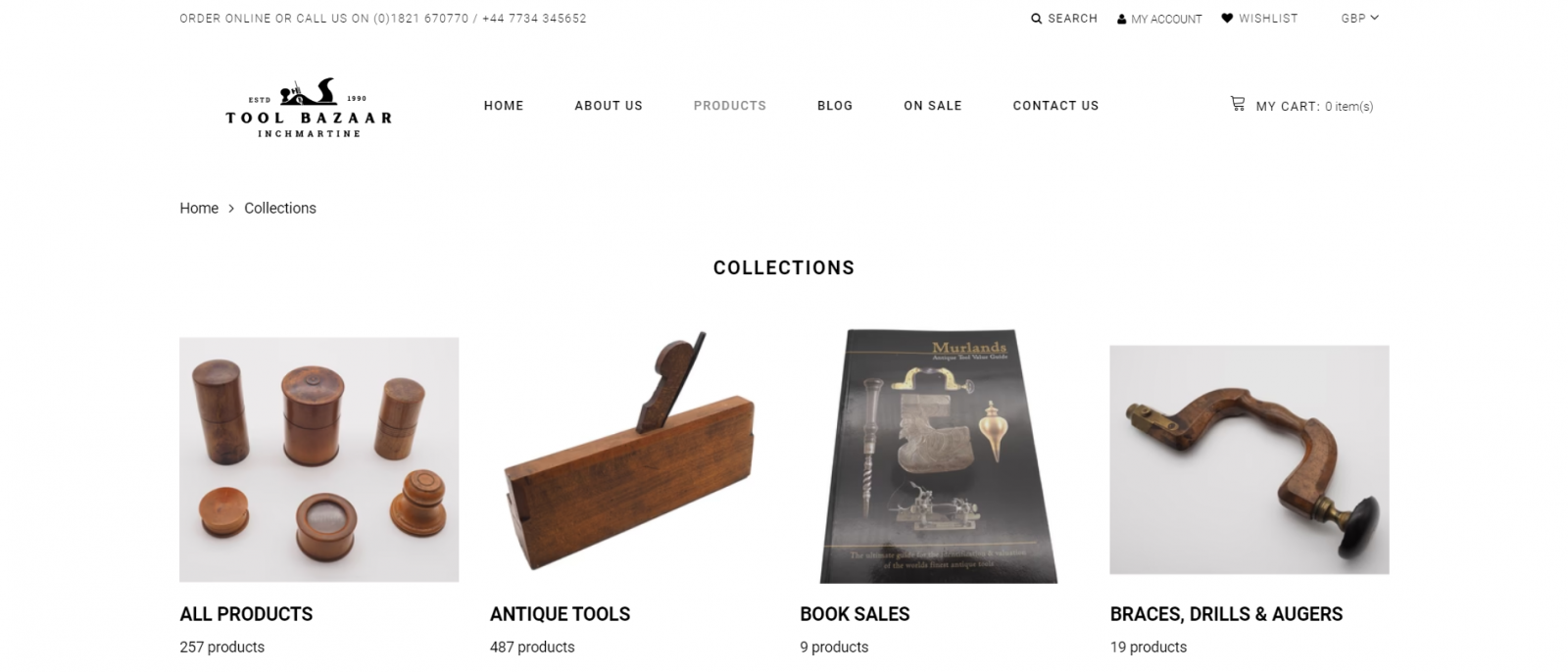 Tools Bazaar website