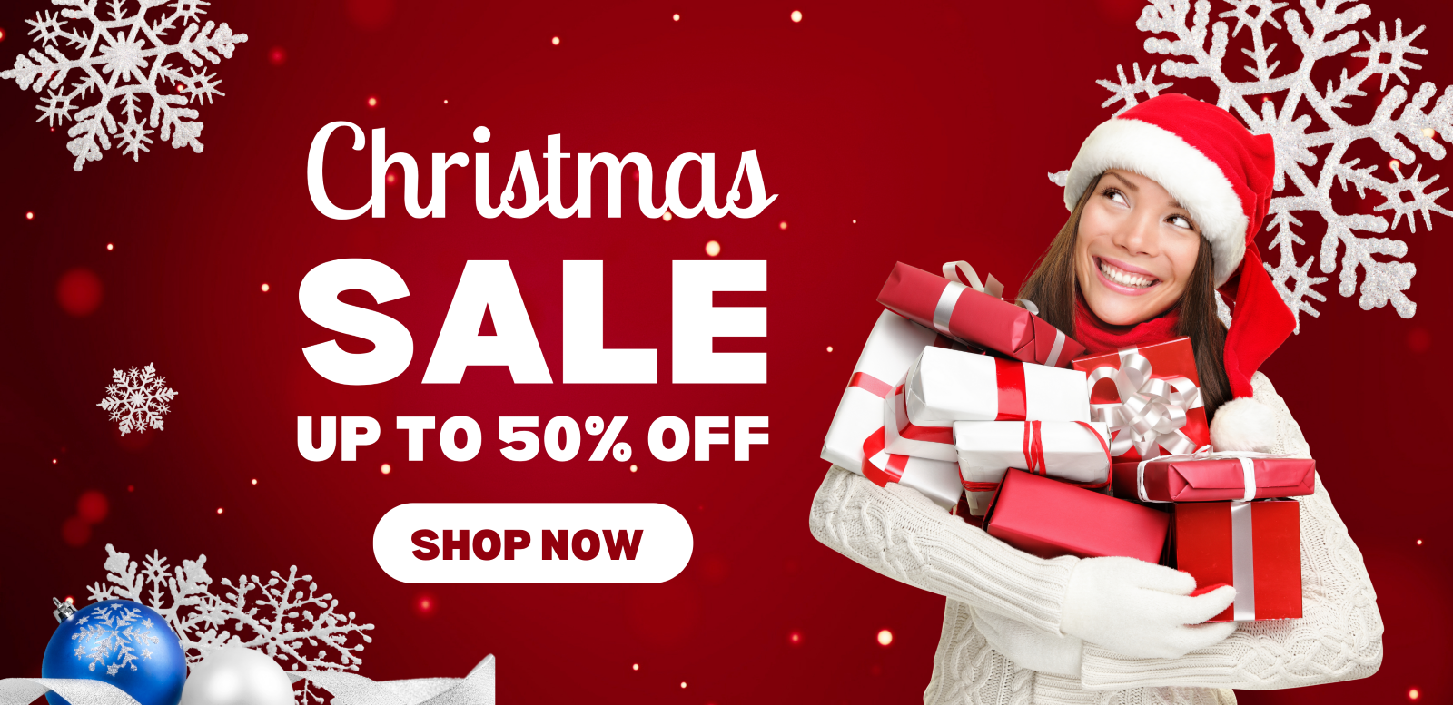 christmas sale banner